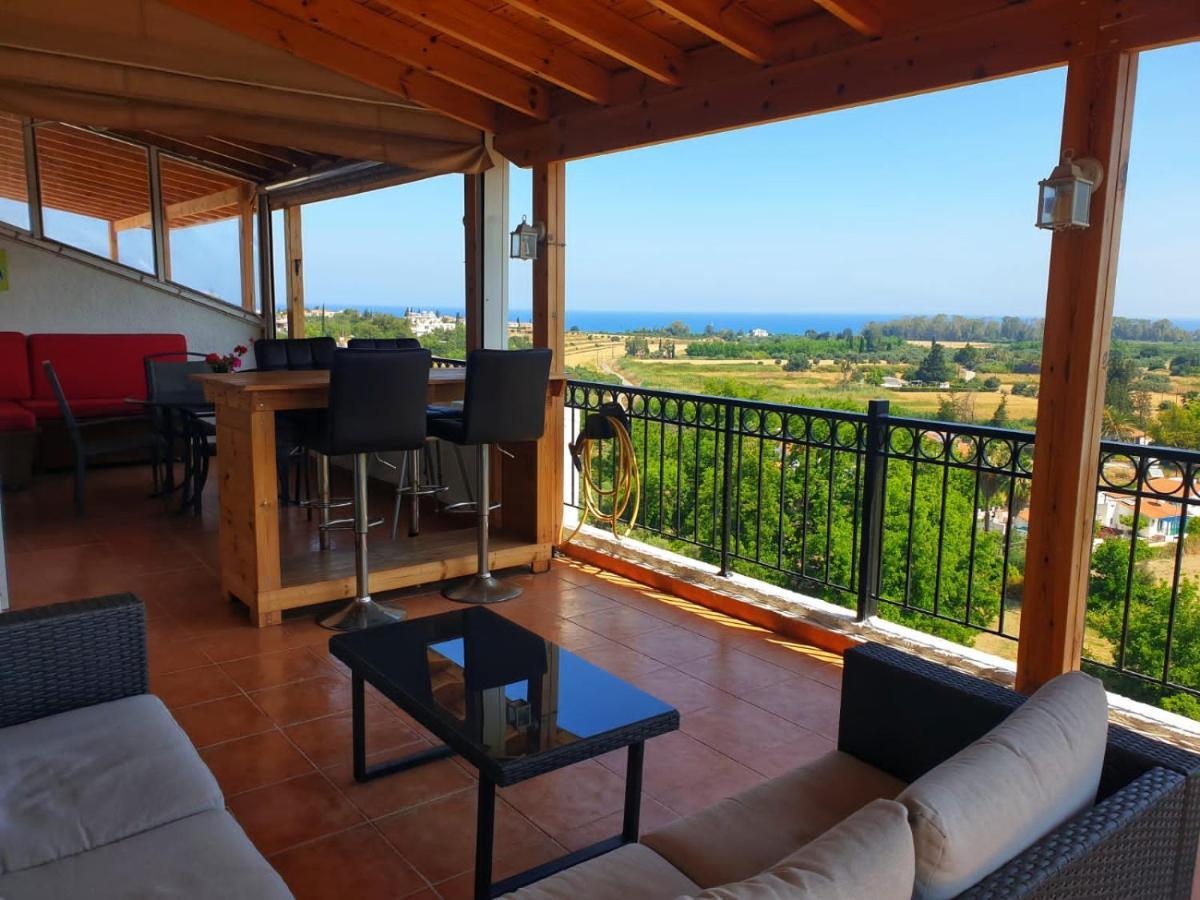 Paul And Maria Sea View Apartment 폴리스 외부 사진