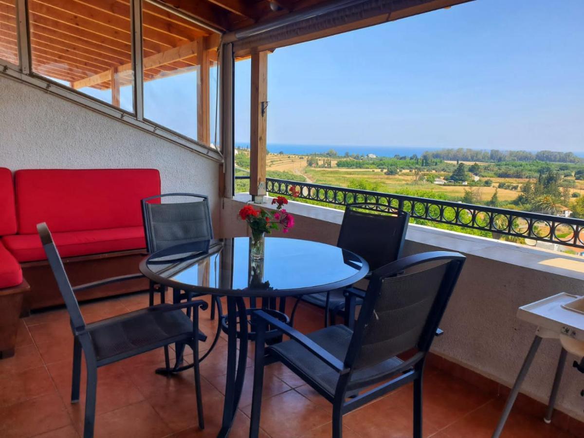 Paul And Maria Sea View Apartment 폴리스 외부 사진